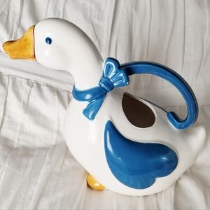 Ganderville by Himark Duck Country Cottage Pitcher Farmhouse Garden Watering Jug